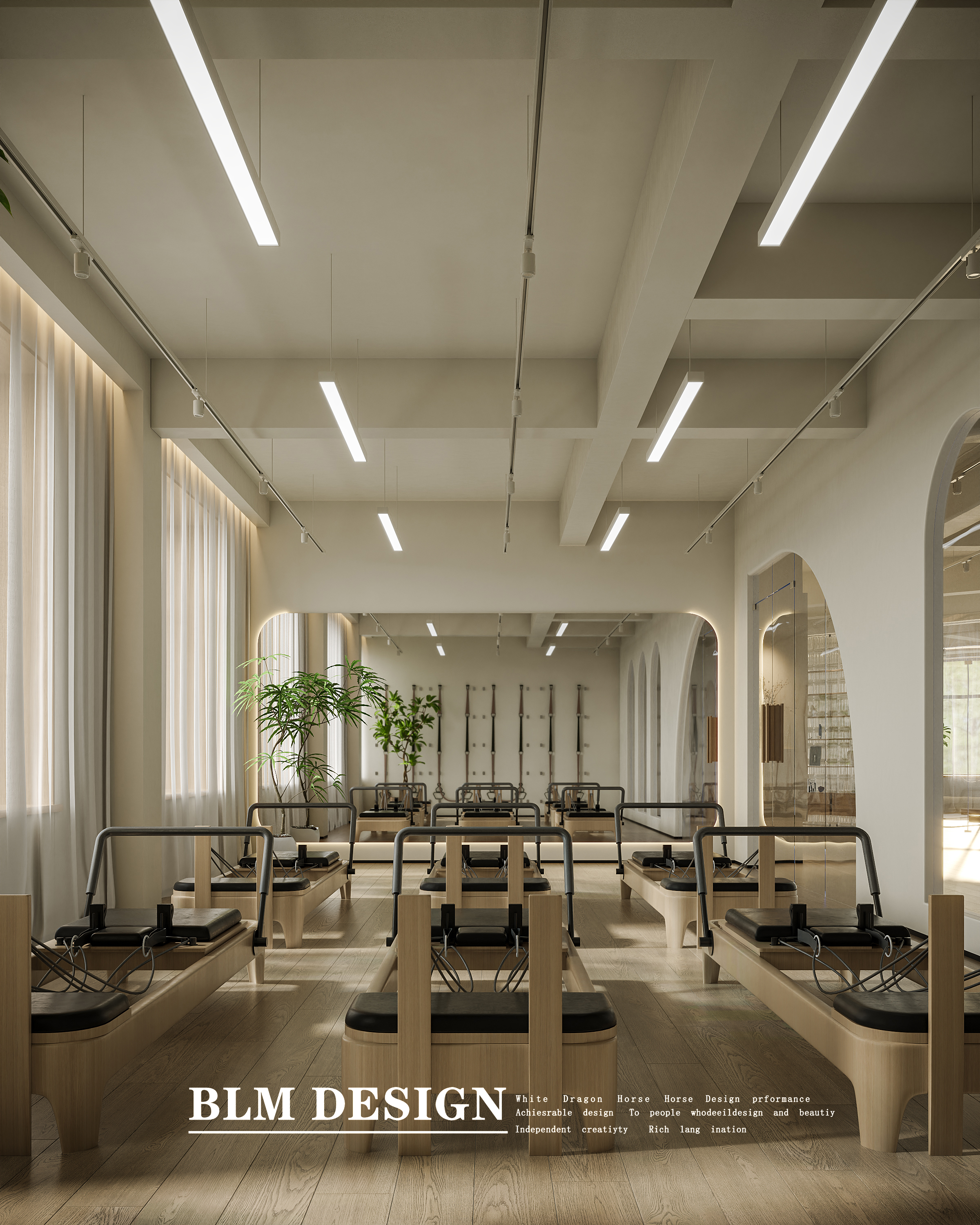 瑜伽馆—白龙马效果图-8