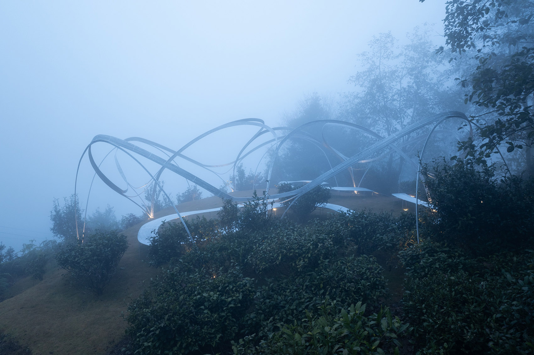 大理无量山一朵茶花高原剧场丨中国大理丨孔祥伟工作室-88