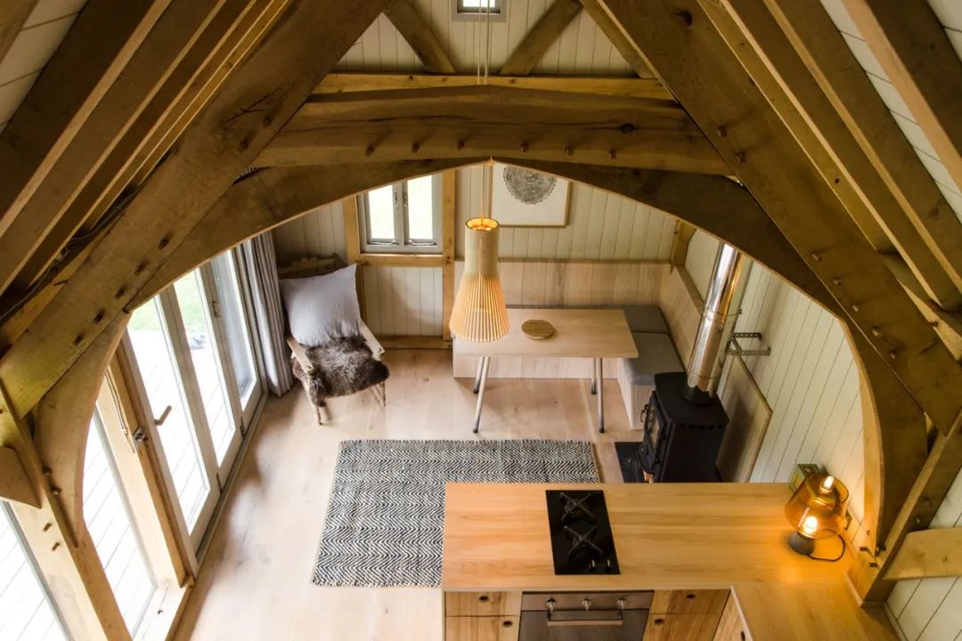 24 平米橡木小屋,绿色可持续的城市商业产品-17