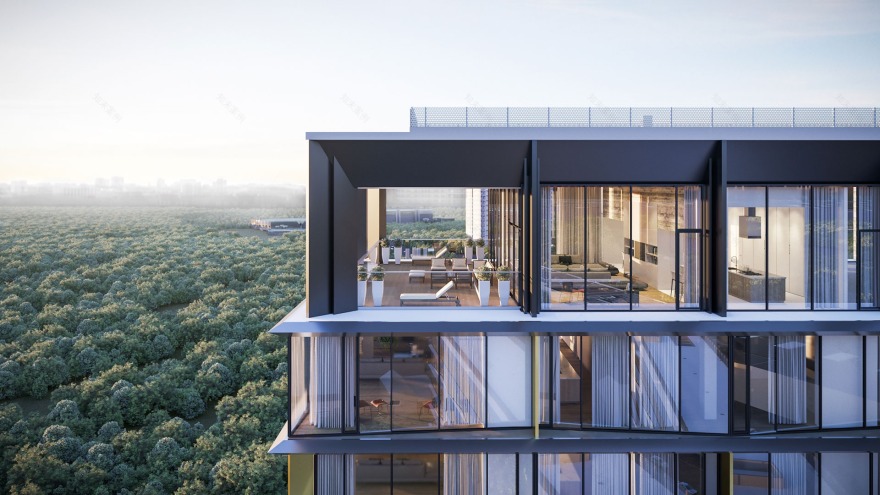 莫斯科“漂浮”办公室设计-9