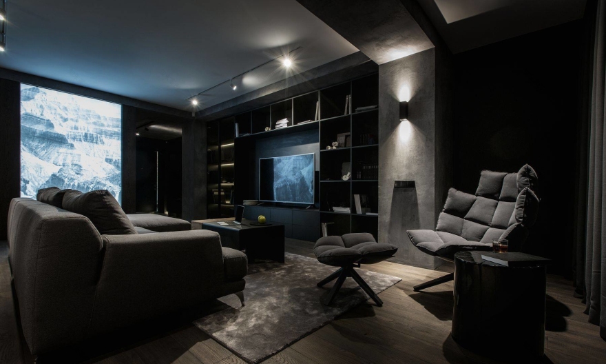 乌克兰90平米单身男子公寓-9