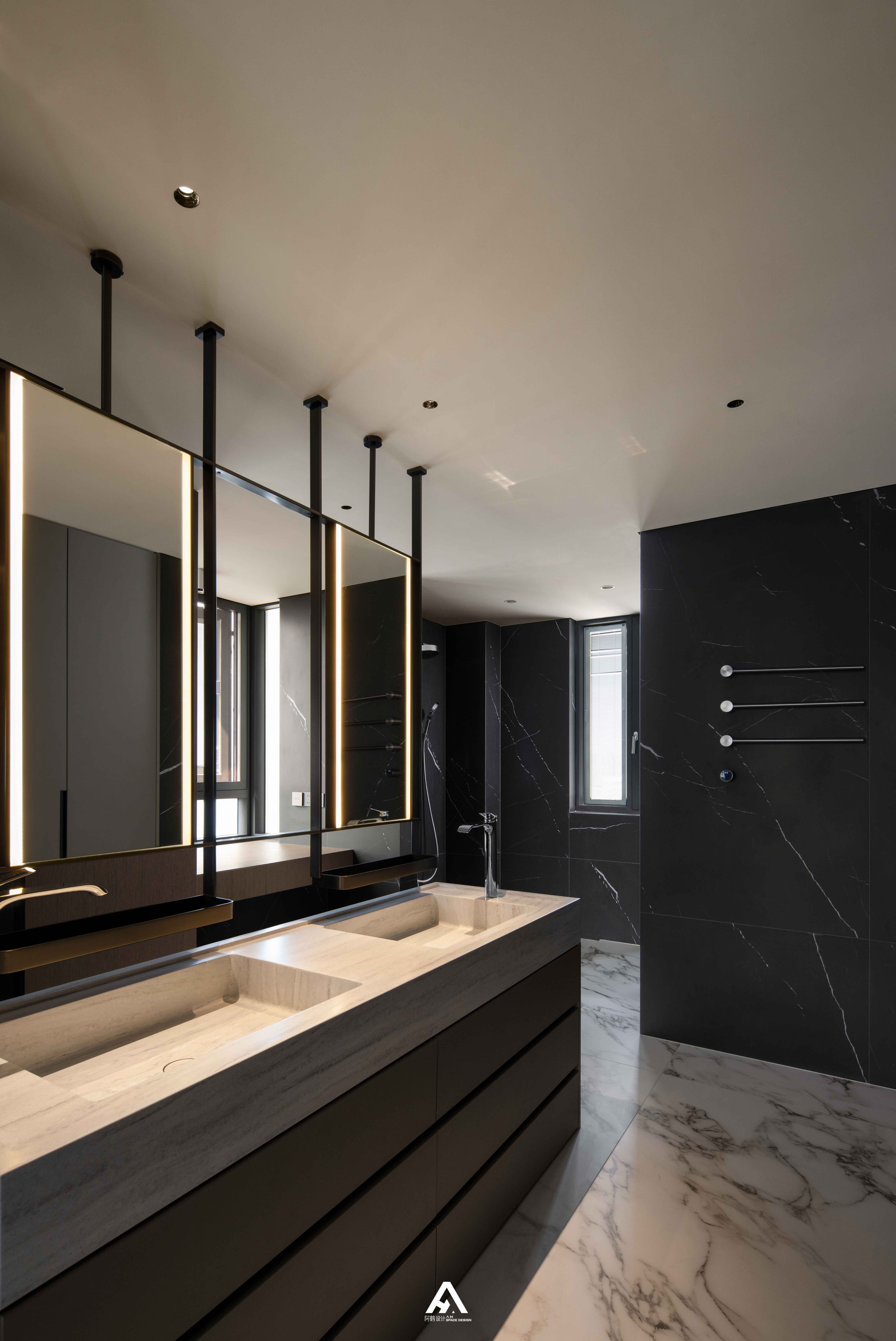 高颜值景观大平层设计丨中国南昌丨南昌阿鹤设计-55