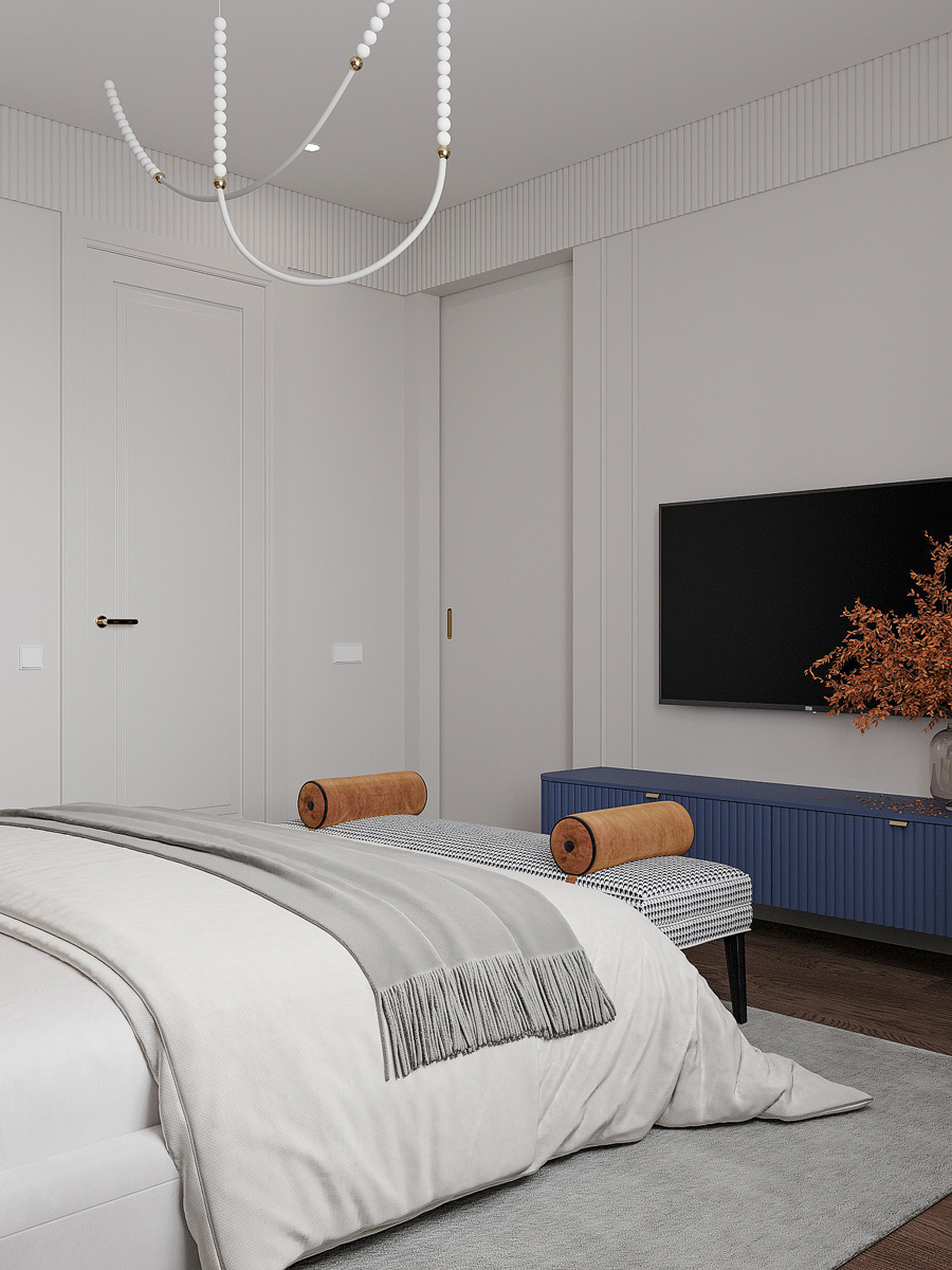 Современная классика в интерьере частного дома-26