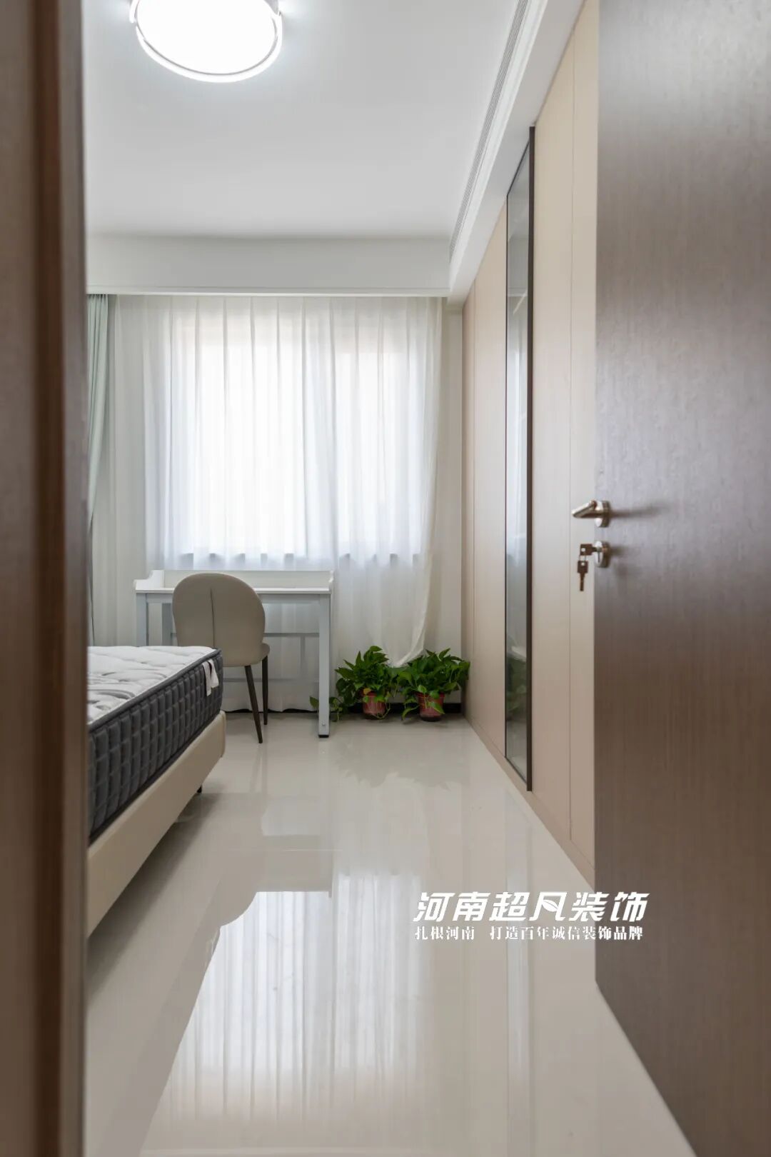 完工首发丨二七区中铁电气化家园，128㎡现代简约，让空间回归纯粹-186