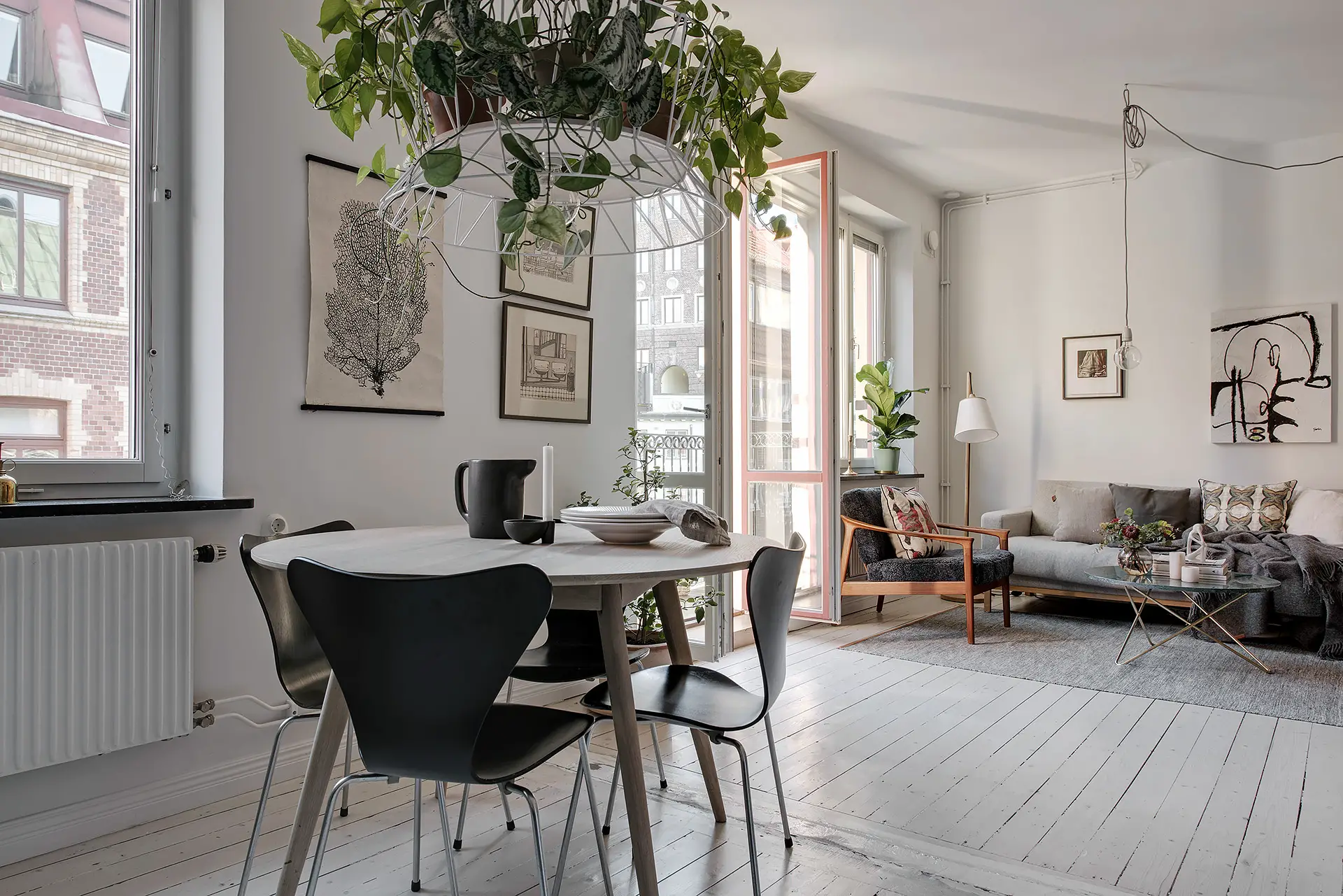 瑞典公寓 | 旧木门的魅力-8