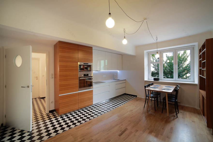 布尔诺功能主义住宅公寓重建-2