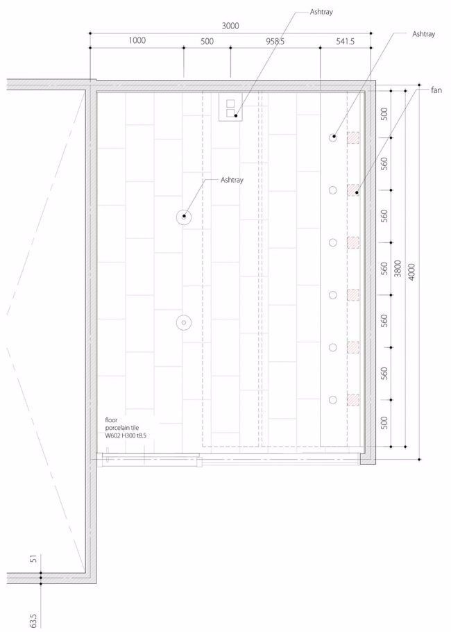 Hiroyuki Ogawa Architects：日本 非传统吸烟体验-9