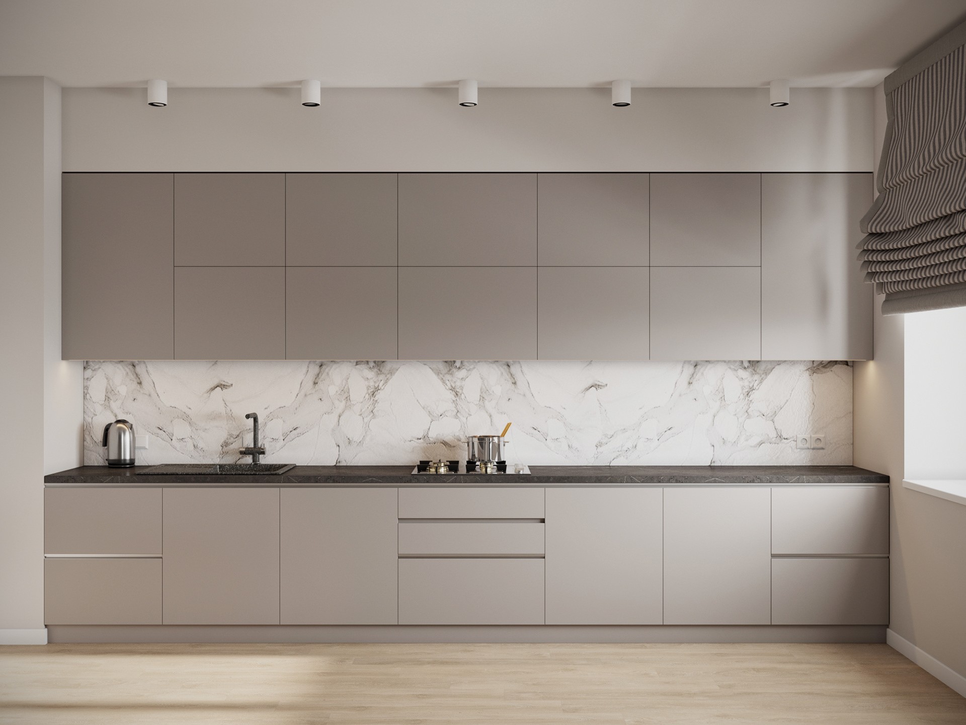 108㎡灰色系住宅设计-8