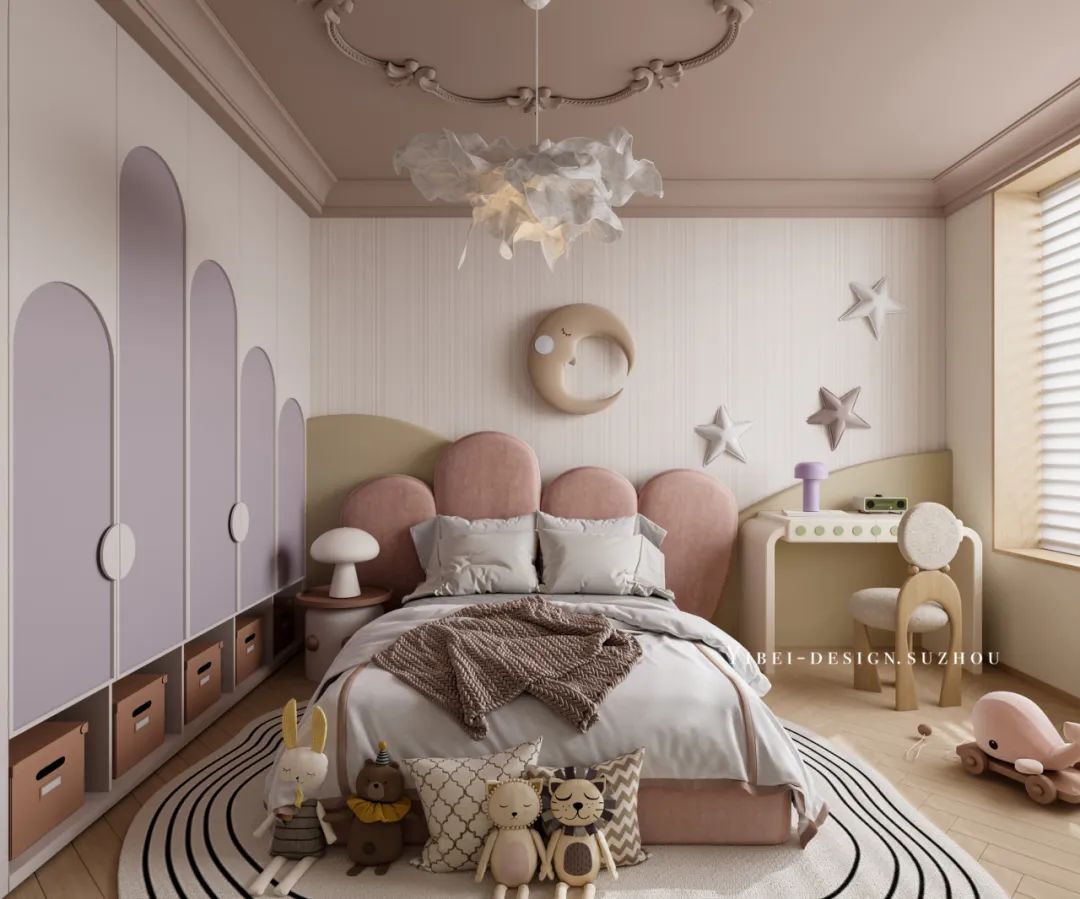 空间通透感与浪漫感兼得之道 家装设计丨YIBEI DESIGN SUZHOU-23