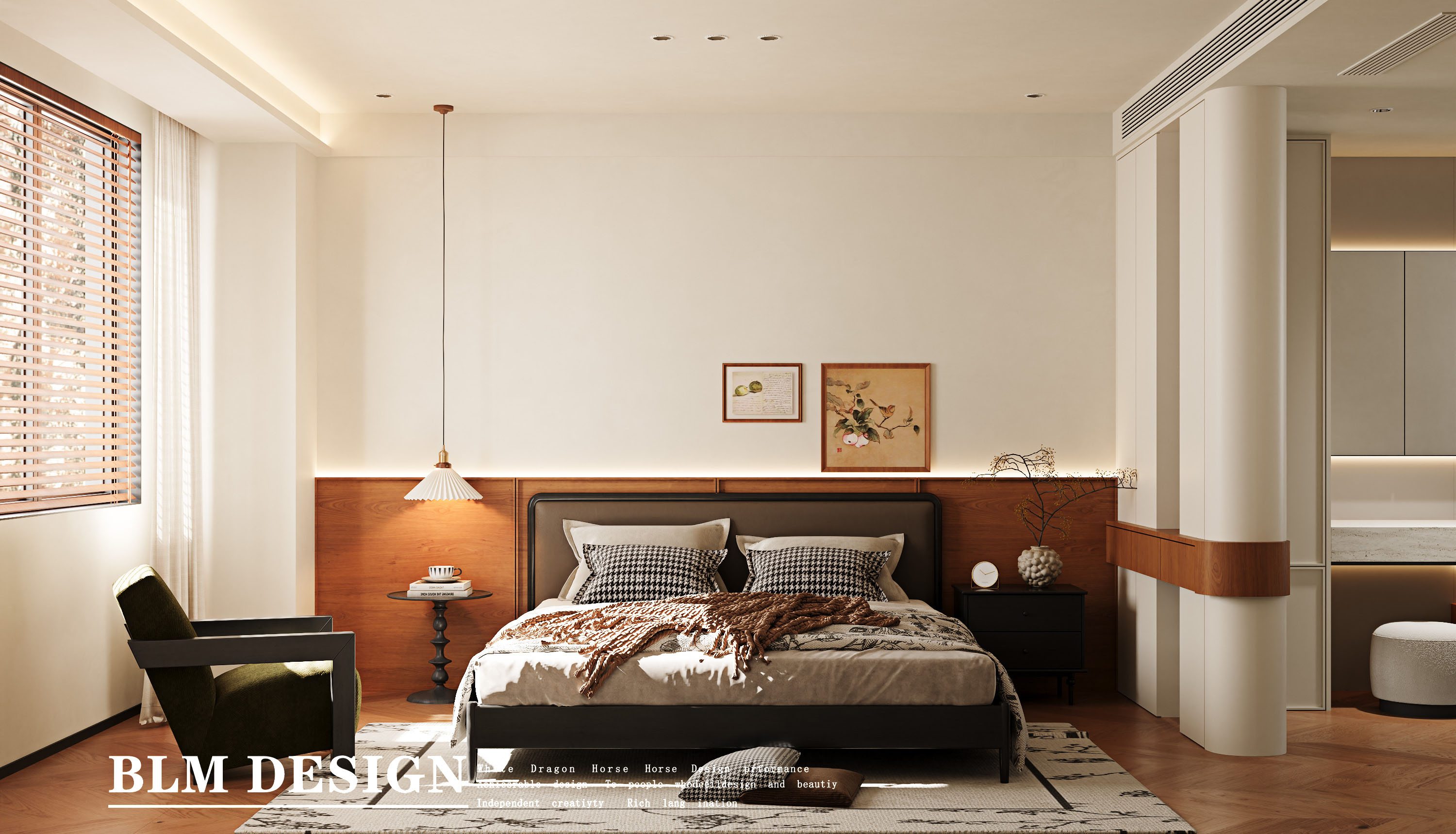 中古现代  白龙马效果图项目-14