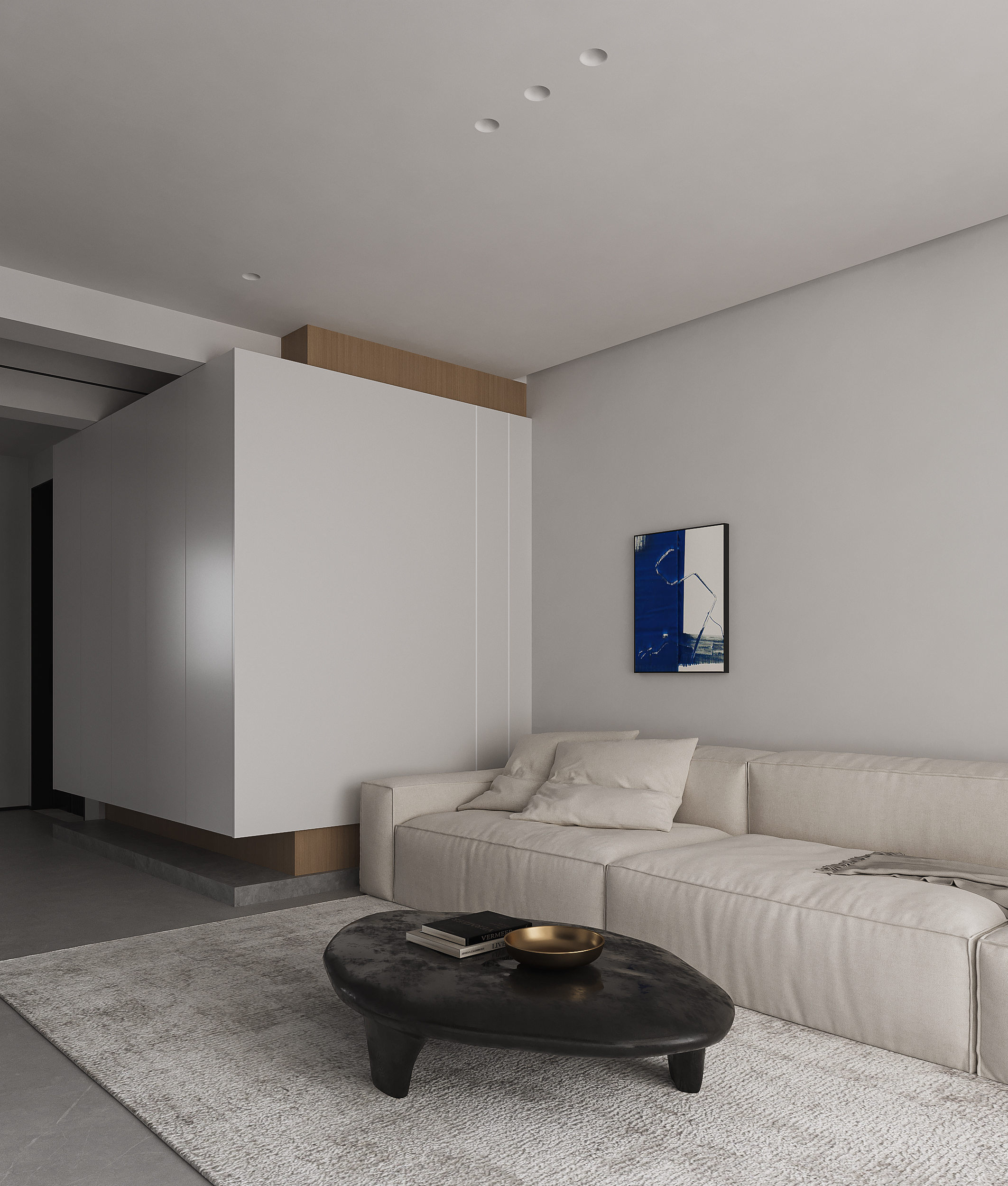 现代极简丨小九空间设计-10