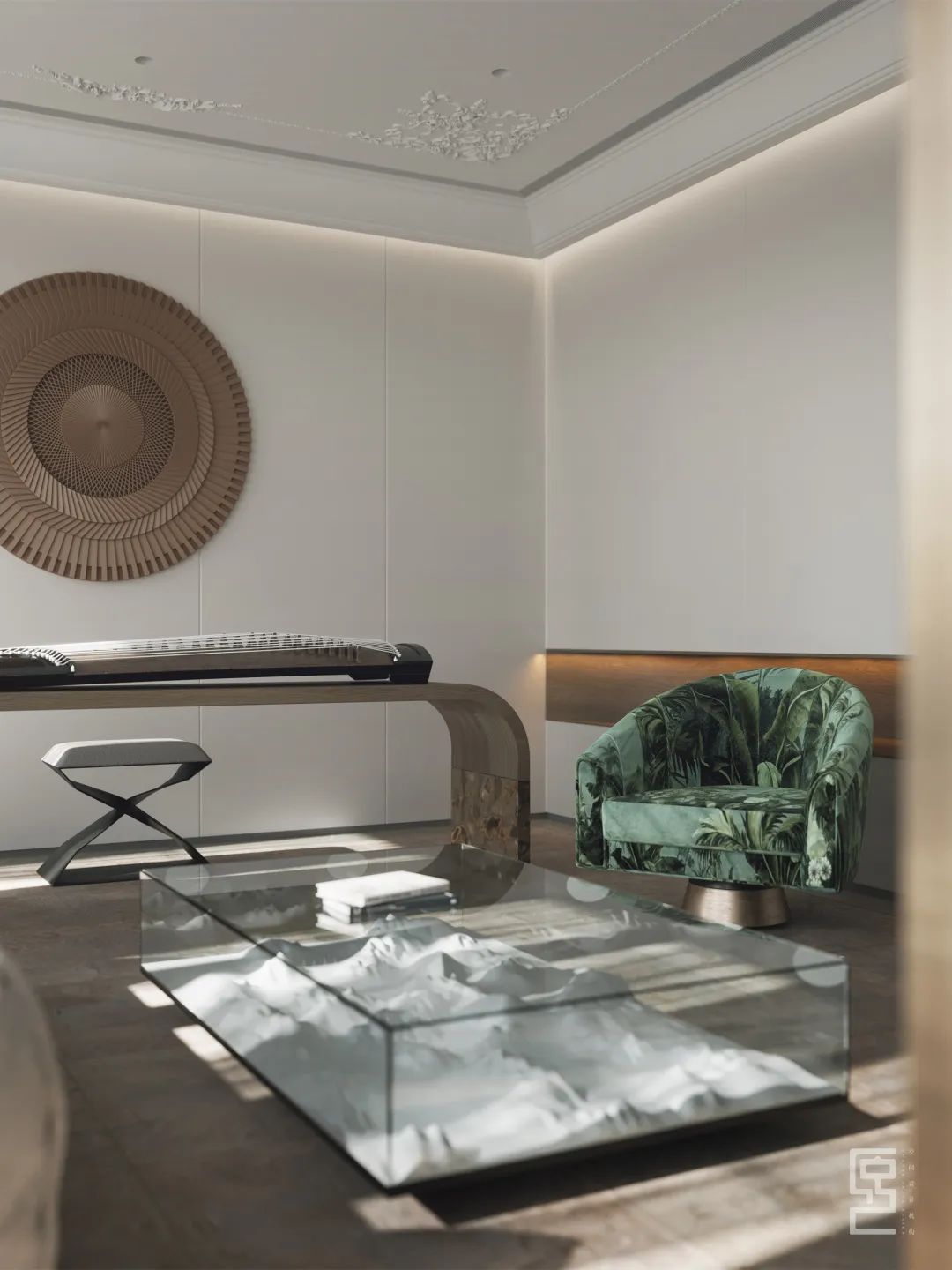 黛绿之海 · 融合传统与现代的私宅设计丨中国成都丨原色原宿空间设计-16