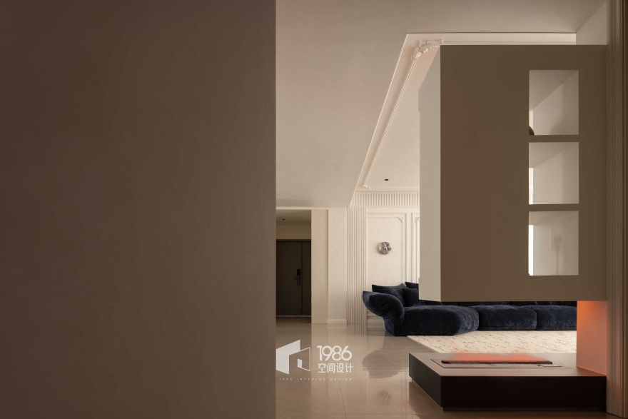 180㎡自带电影感的轻法式之家丨中国长沙丨1986空间设计-10
