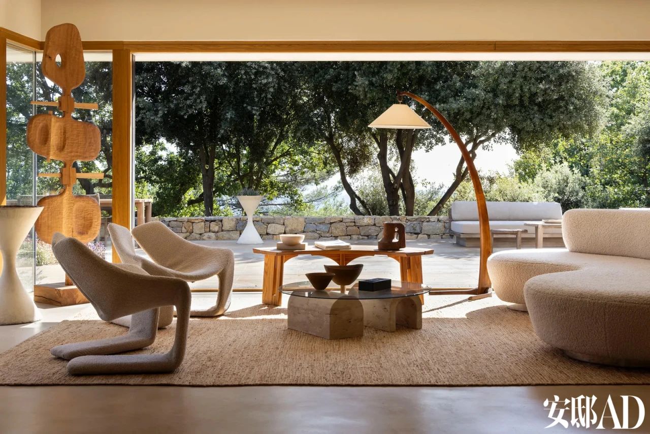 Villa Grège私人住宅丨法国艾克斯丨Studio Delphine Sauvaget-13