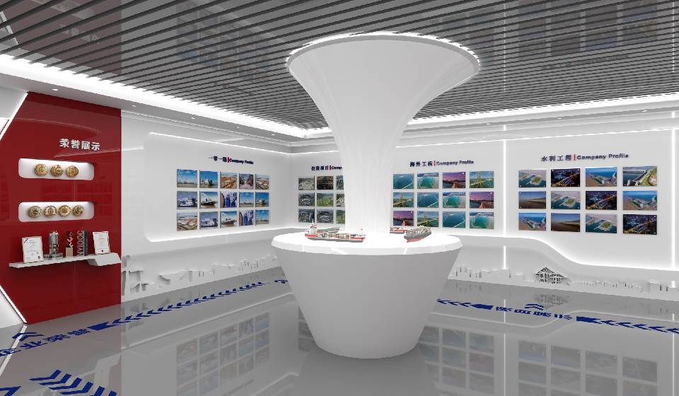 中交三航企业展厅丨中国宁波丨三石三斤-17