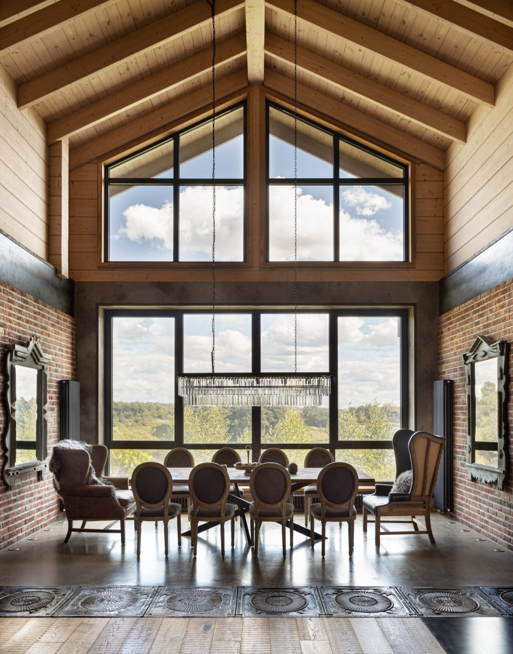 莫斯科河畔的斯堪的纳维亚风情别墅丨俄罗斯莫斯科丨伊琳娜·舍甫琴科（Irina Shevchenko）-11