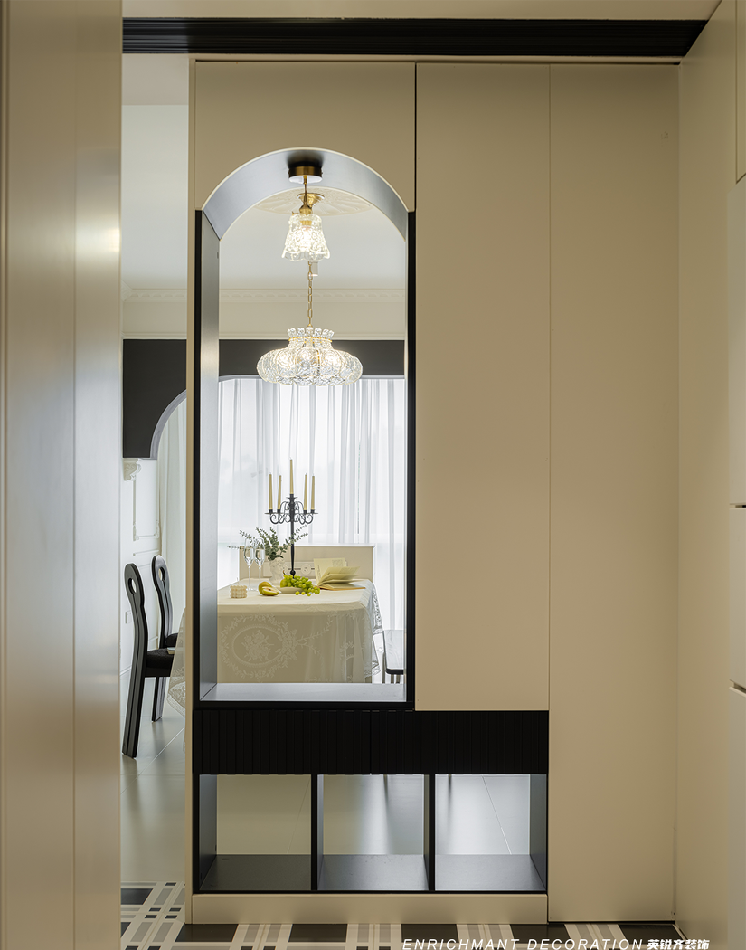 成都滟澜洲轻法式奶油风住宅丨中国成都丨易越-17