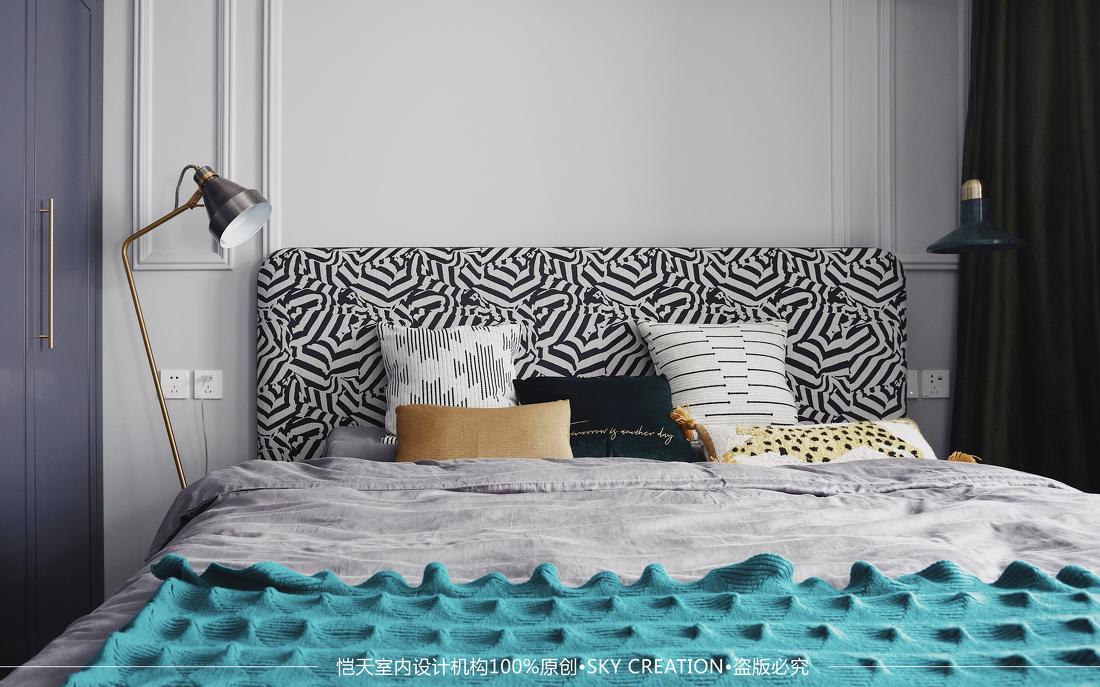 独居女孩的蓝色谧境 · 舒适公寓设计-39