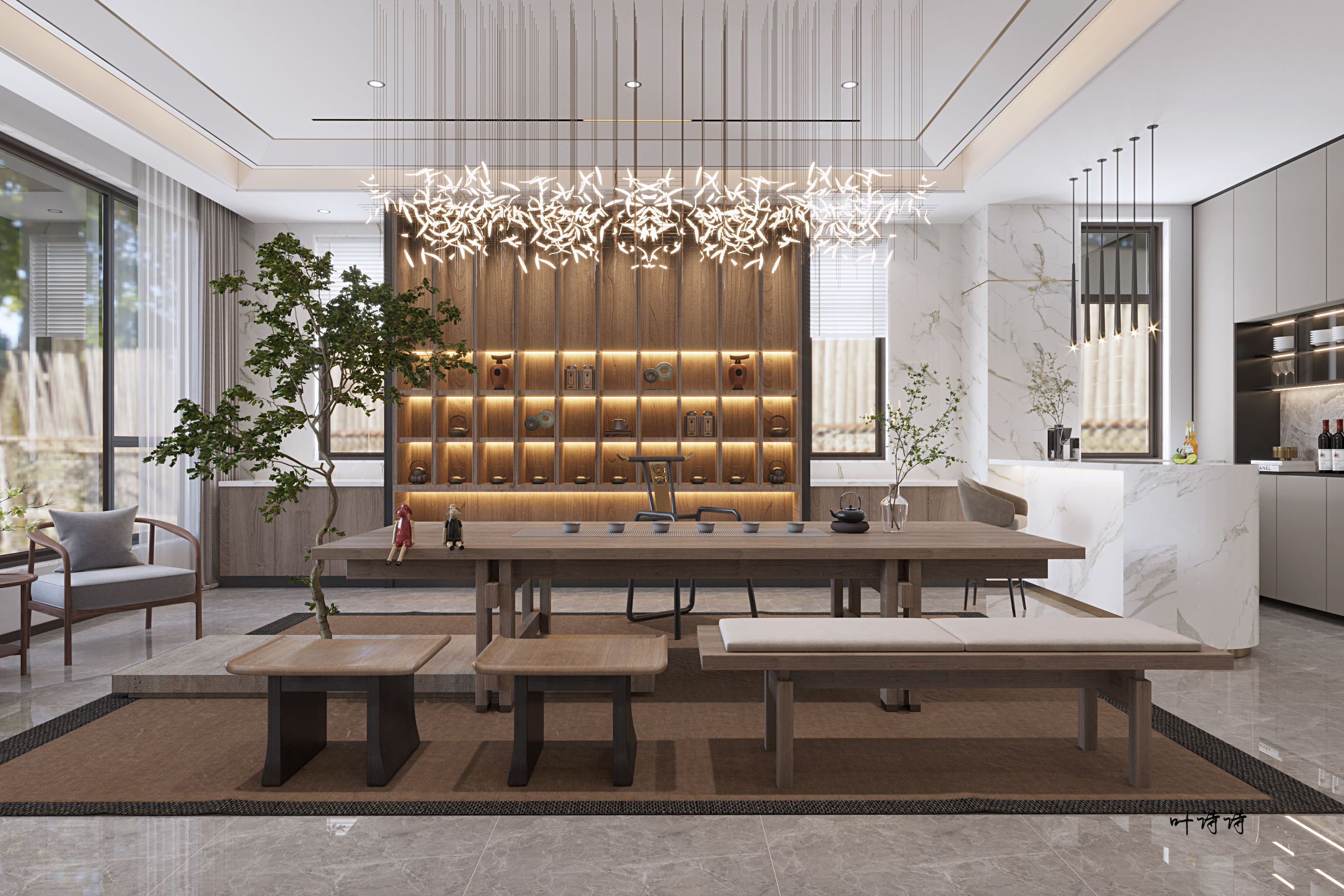 现代简奢风别墅，就是这么撩人！-3