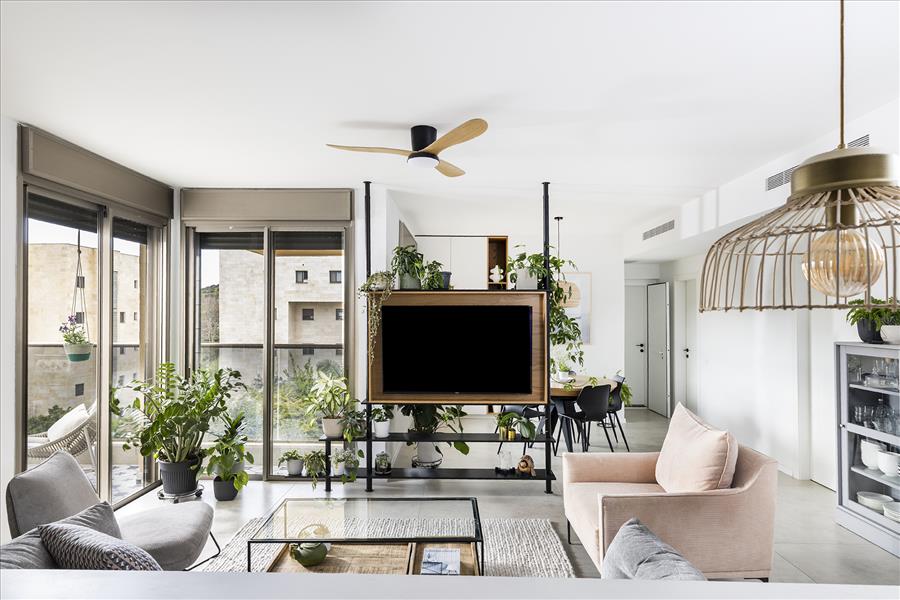 מיכל גרינברג | עיצוב פנים דירה 5 חדרים בנס ציונה - PICKINTERI-12