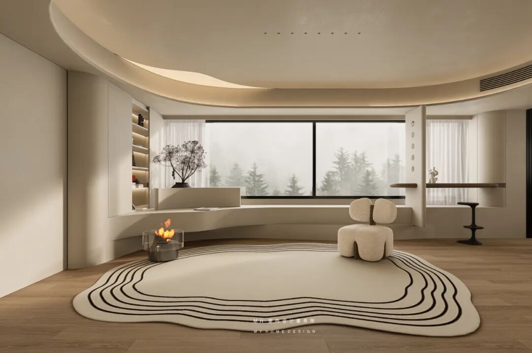 【首发】MH设计新作：流动的诗▏解构空间-19