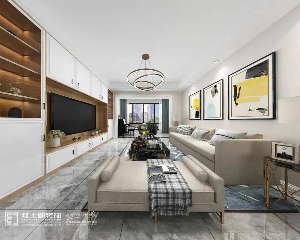 华发又一城 140㎡现代轻奢风,品味生活设计之美-24