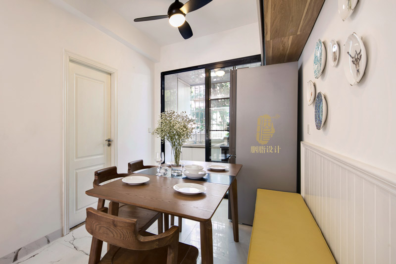 华南理工南秀村四口之家北欧风改造-23