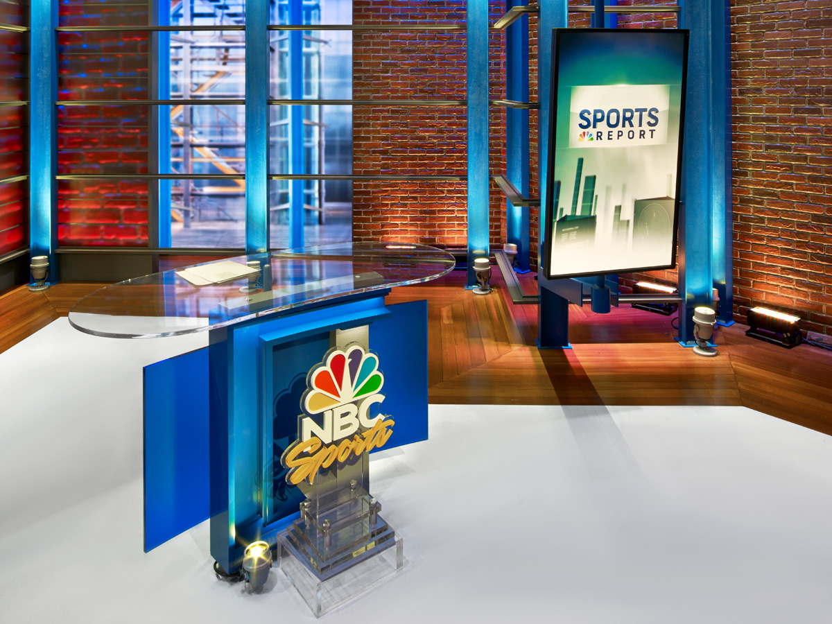 NBC Sports Group 的媒体中心 | 现代与工业的完美融合-16