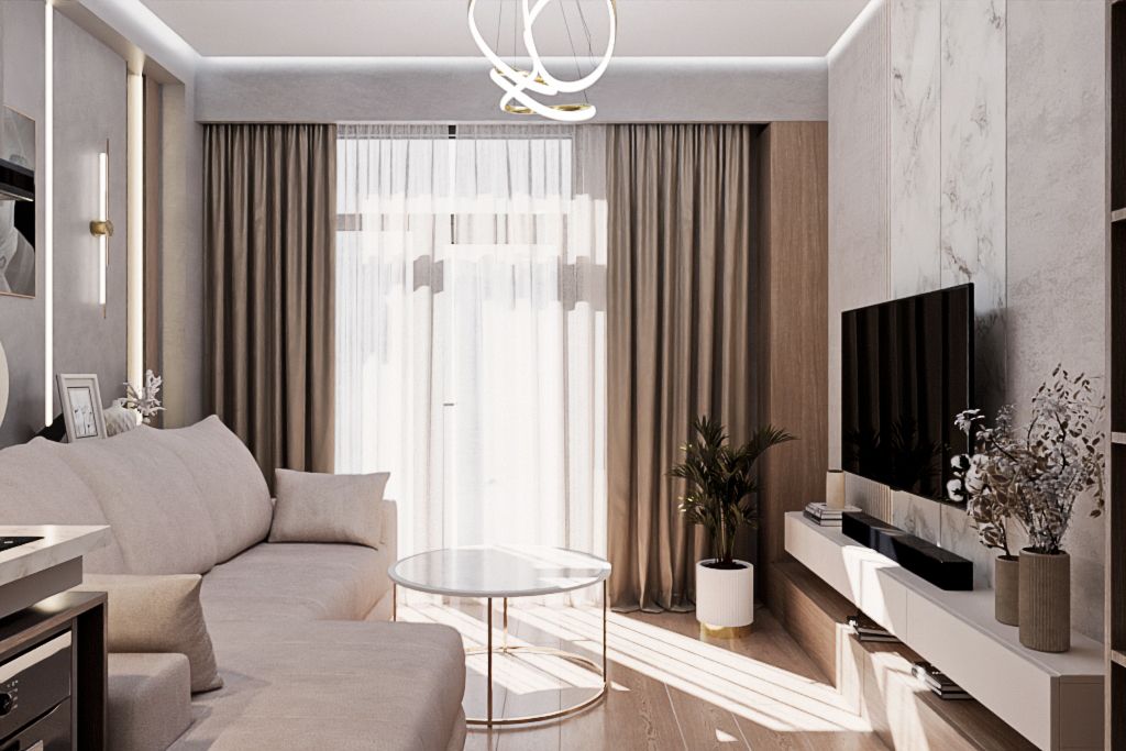 Բնակարանի դիզայն նախագիծ-1