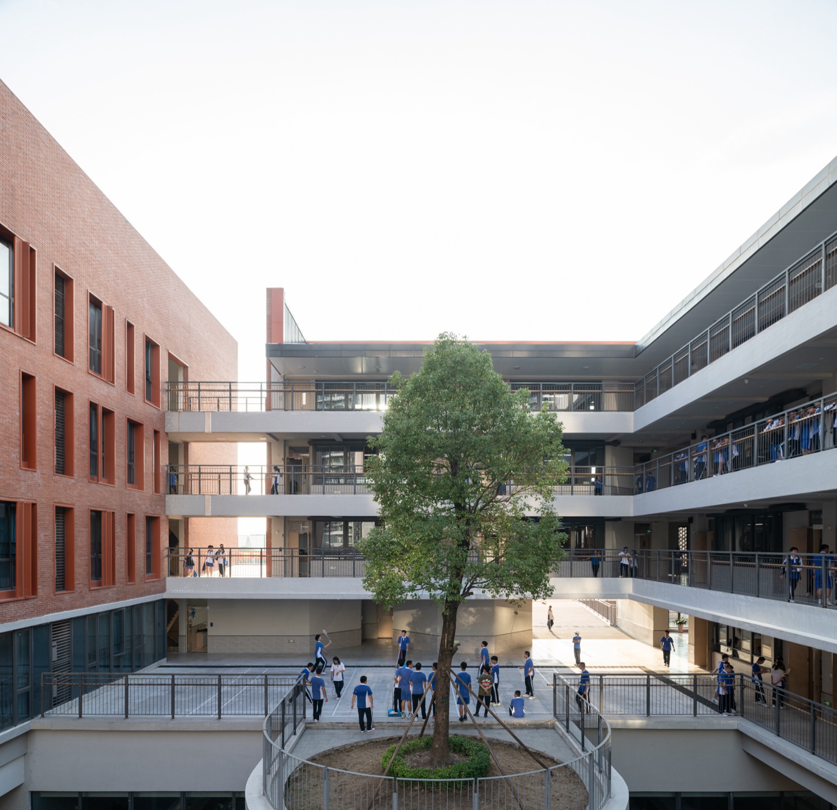 福海中学:高密度立体校园丨中国深圳丨王维仁建筑设计研究室有限公司-31