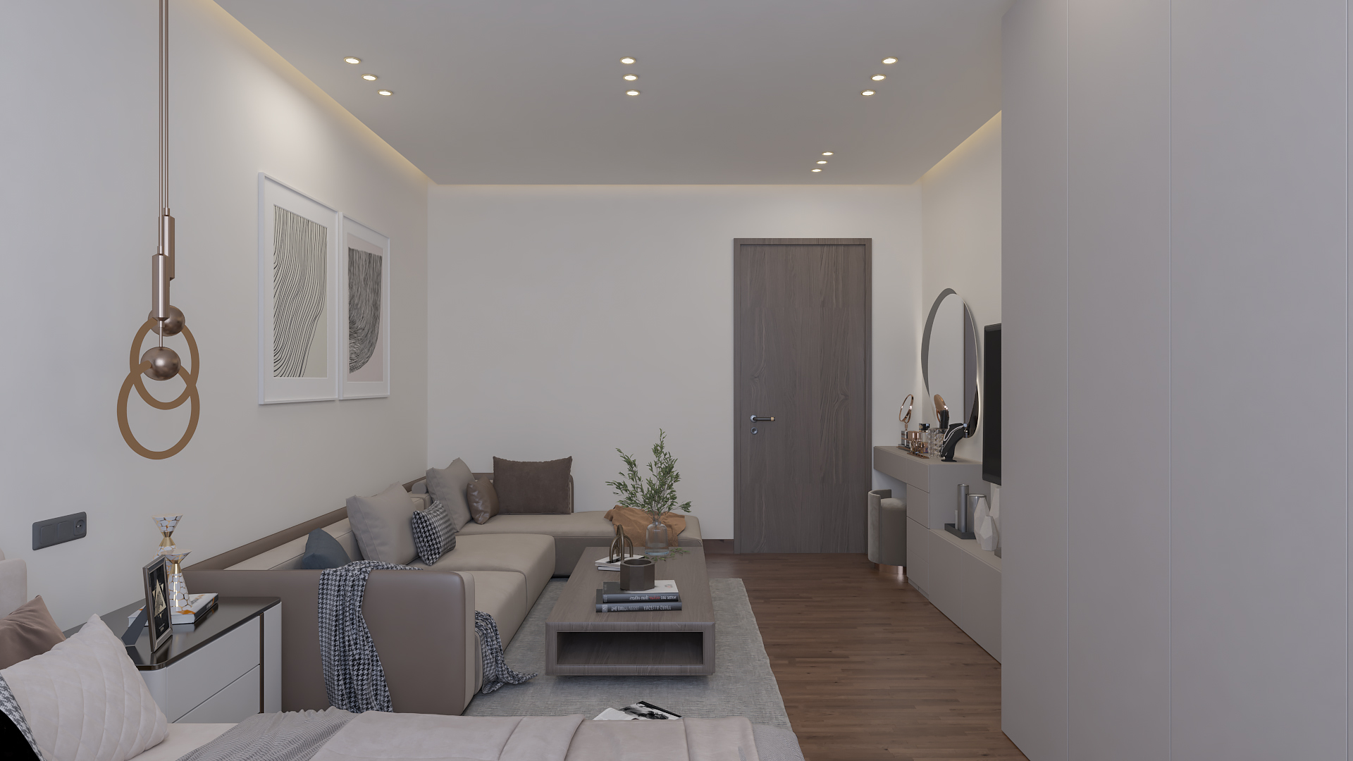 Modern Apartment at Miami, Alexandria-17