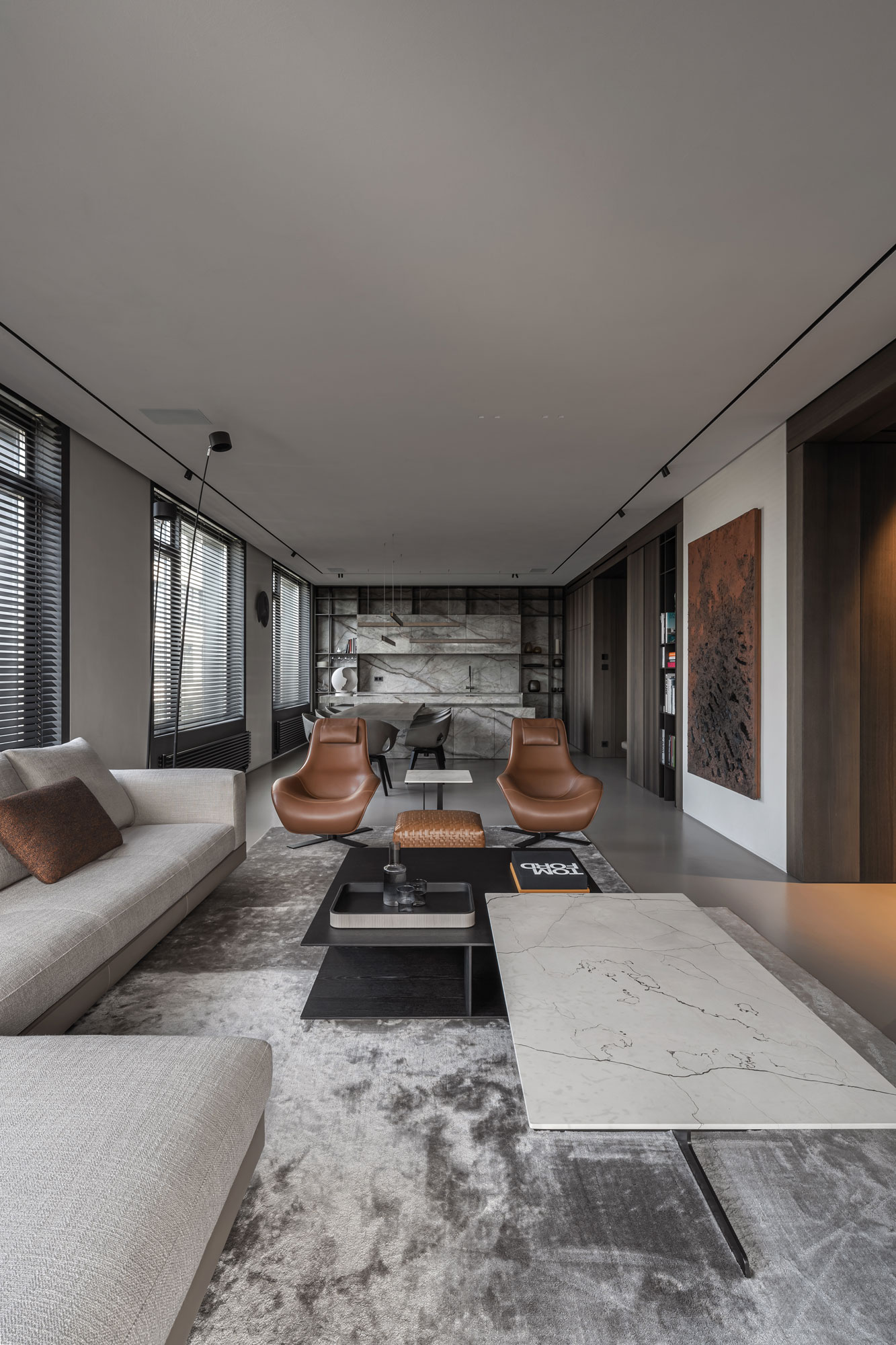 Elegant Apartment 优雅公寓丨俄罗斯丨YODEZEEN Architects-28