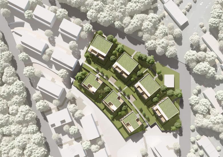 Kramm + Strigl Architekten und Stadtplaner丨Waldviertel Wiesbaden Simeonhaus Wohnbebebauung丨德国-17