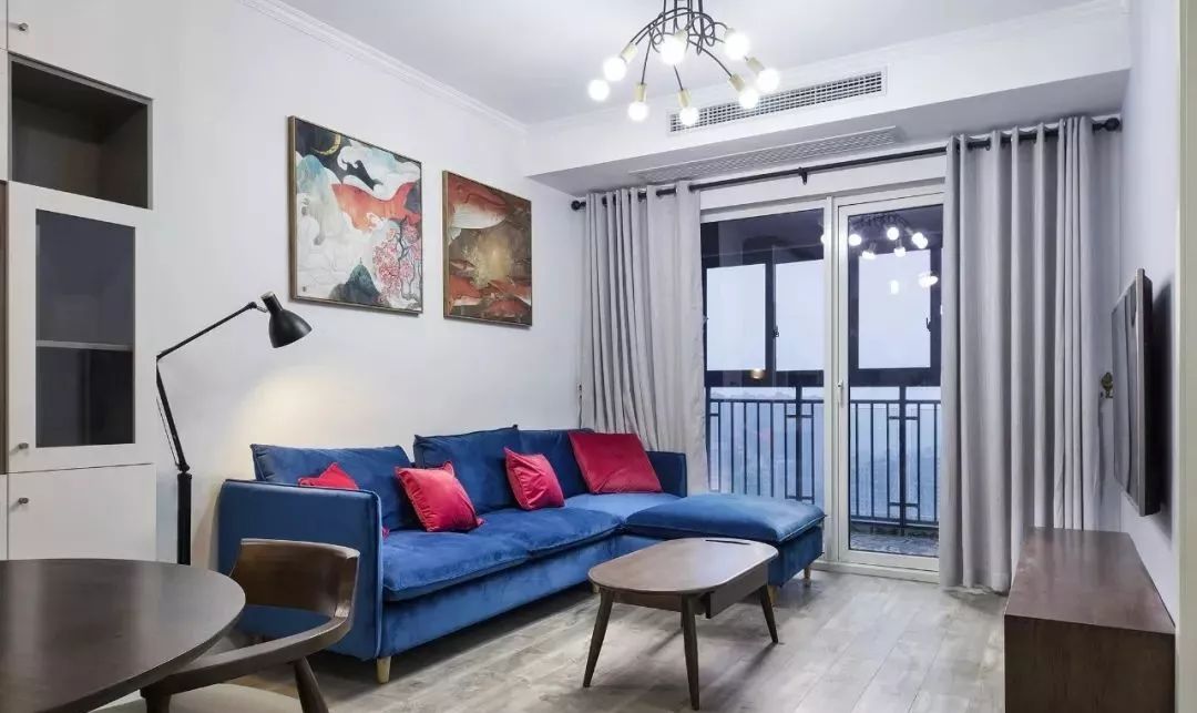 72 平米混搭小两居,复古又时髦的优雅之家-15