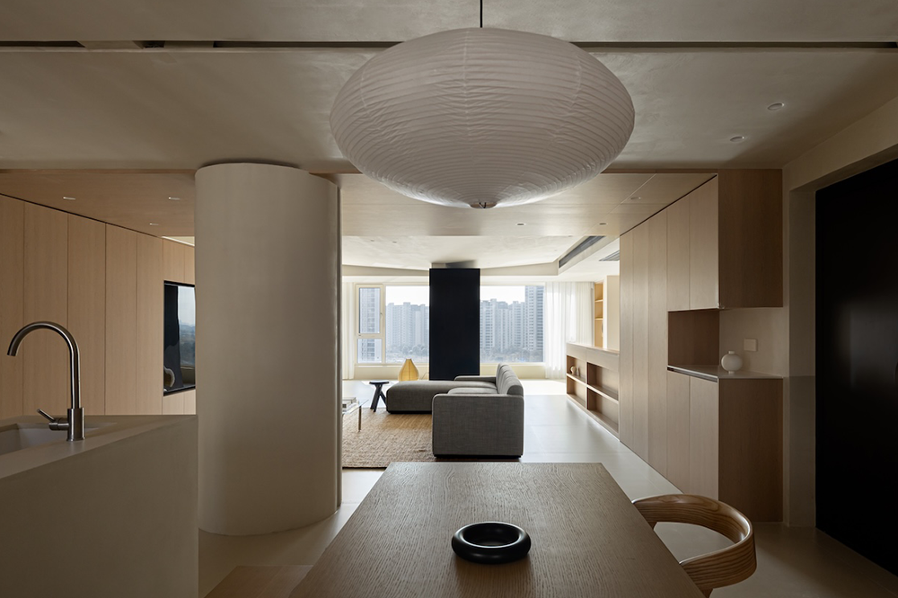简约原木风:自由无界的理想家丨予上设计-42