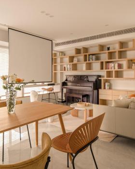 原木暖宅 · 88m²手枪户型的极致改造