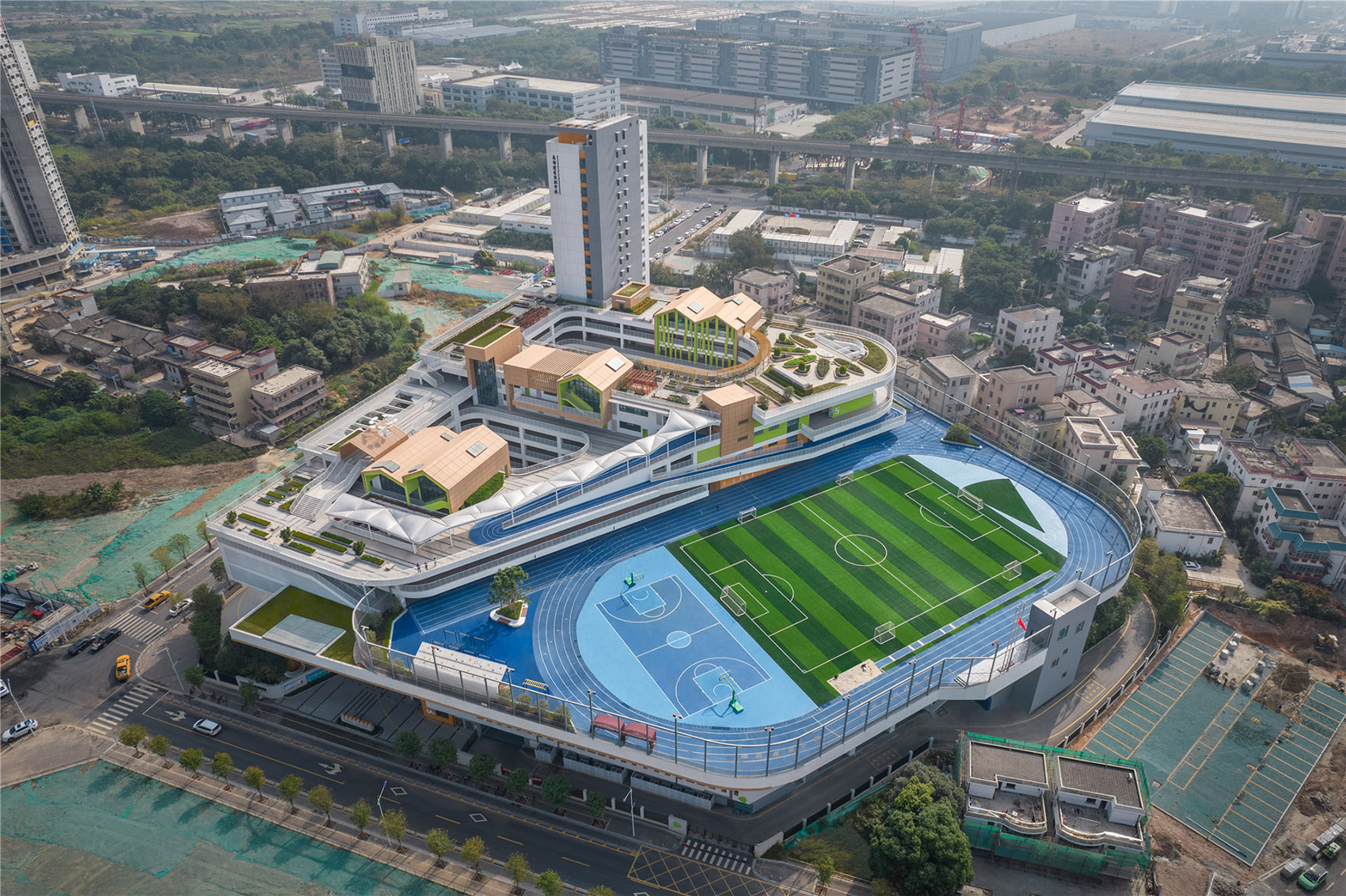 深圳东部湾区实验学校,中学丨中国深圳丨申都设计集团有限公司深圳分公司-29