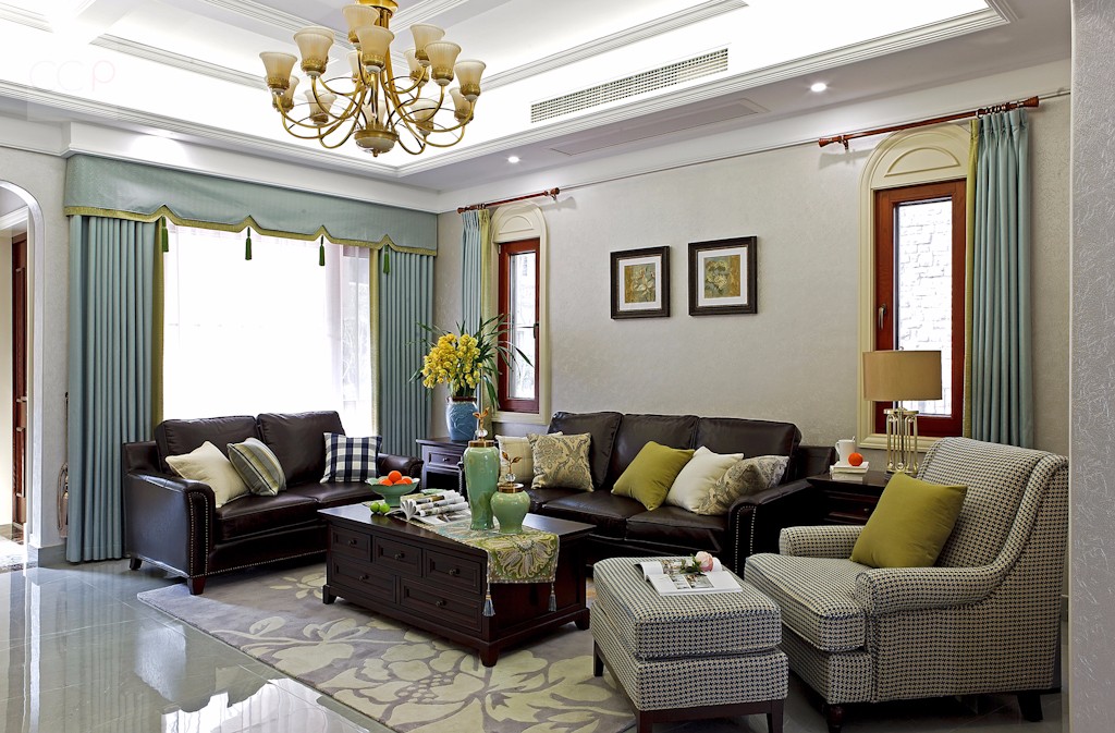 杨宏州打造 270㎡现代美式别墅-4