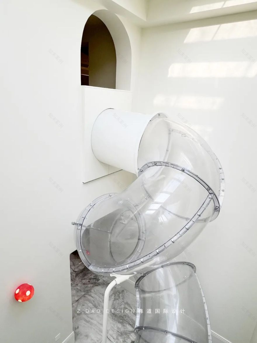 合肥『国贸天成』360㎡奶油法式风叠墅丨尊道国际设计-97