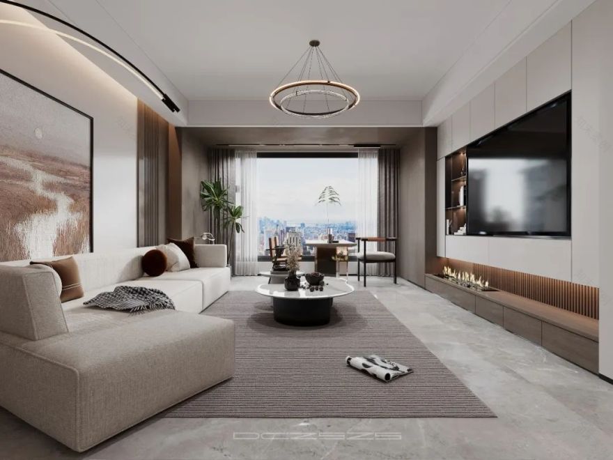 《东成至盛》现代轻奢复式设计丨中国佛山丨东成至盛装饰-20