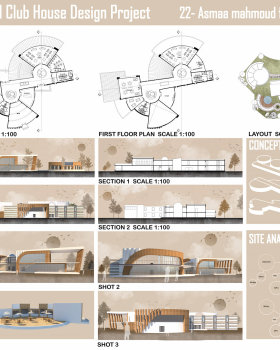 Social Club House Design Project