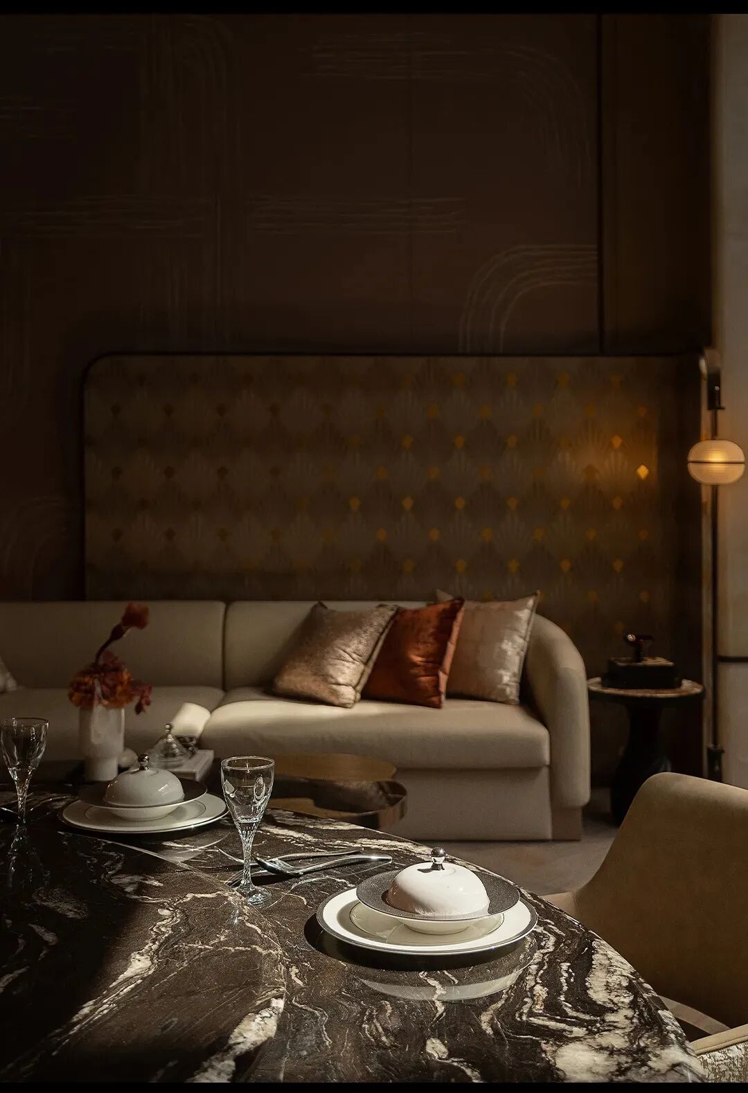 首发  重塑当代居住美学一锦上万象府会所丨AVAD设计-12