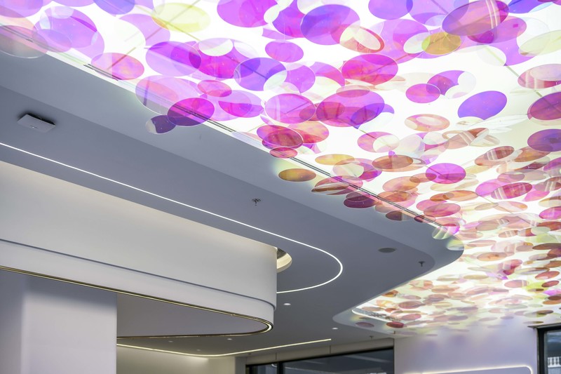 上海中海长宁第售楼处——炫彩烟花美学空间-46