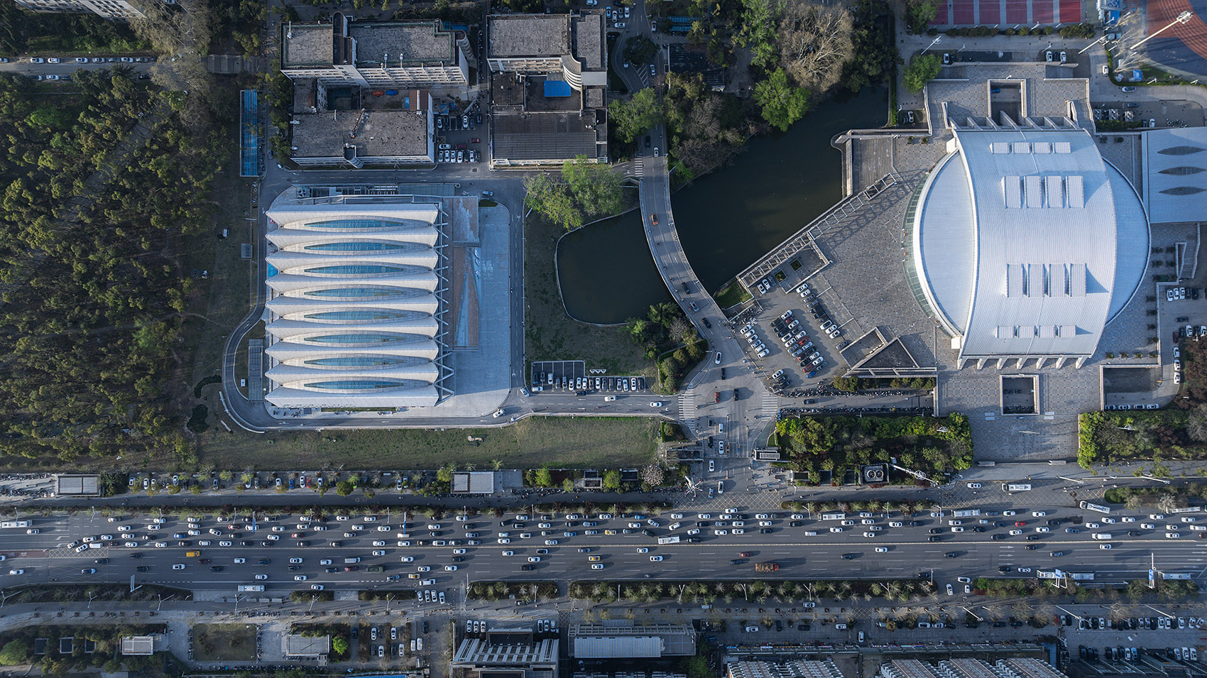 华中科技大学游泳馆丨中国武汉丨华南理工大学建筑设计研究院有限公司孙一民工作室-98