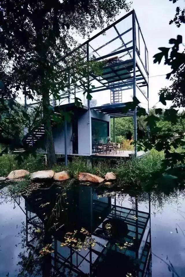 四个老男孩租下2500亩山谷，用集装箱搭出梦想中的家！-133