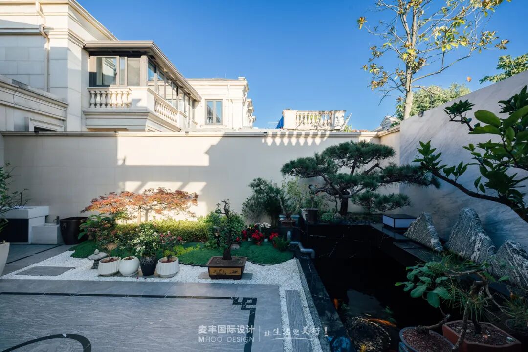 MHOO|绿城诚园380㎡中式轻奢：在时光里，晕染东方诗意-14