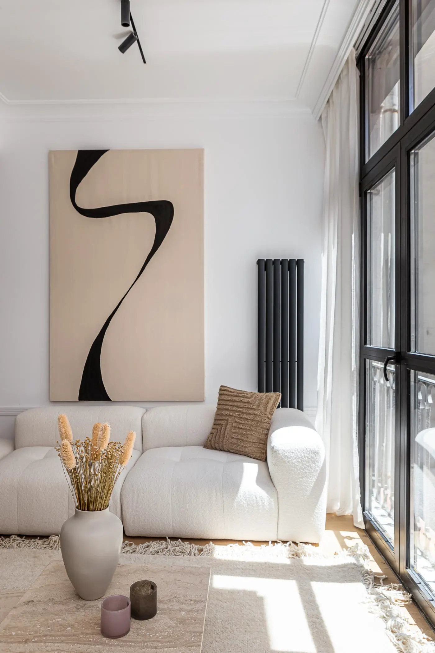 优雅 90m2 公寓 | 马德里纽约风设计惊艳亮相-3