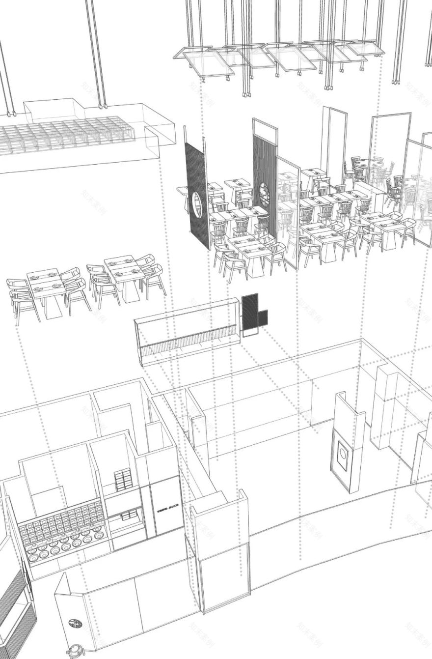 苏州"一城半点" | 古法研制,点心工坊的室内设计演绎-22