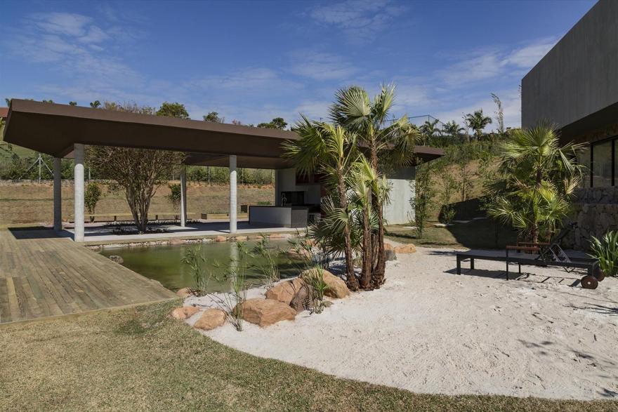 巴西钢木混凝土住宅-2