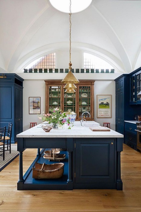 现代蓝色调家居室内设计-29